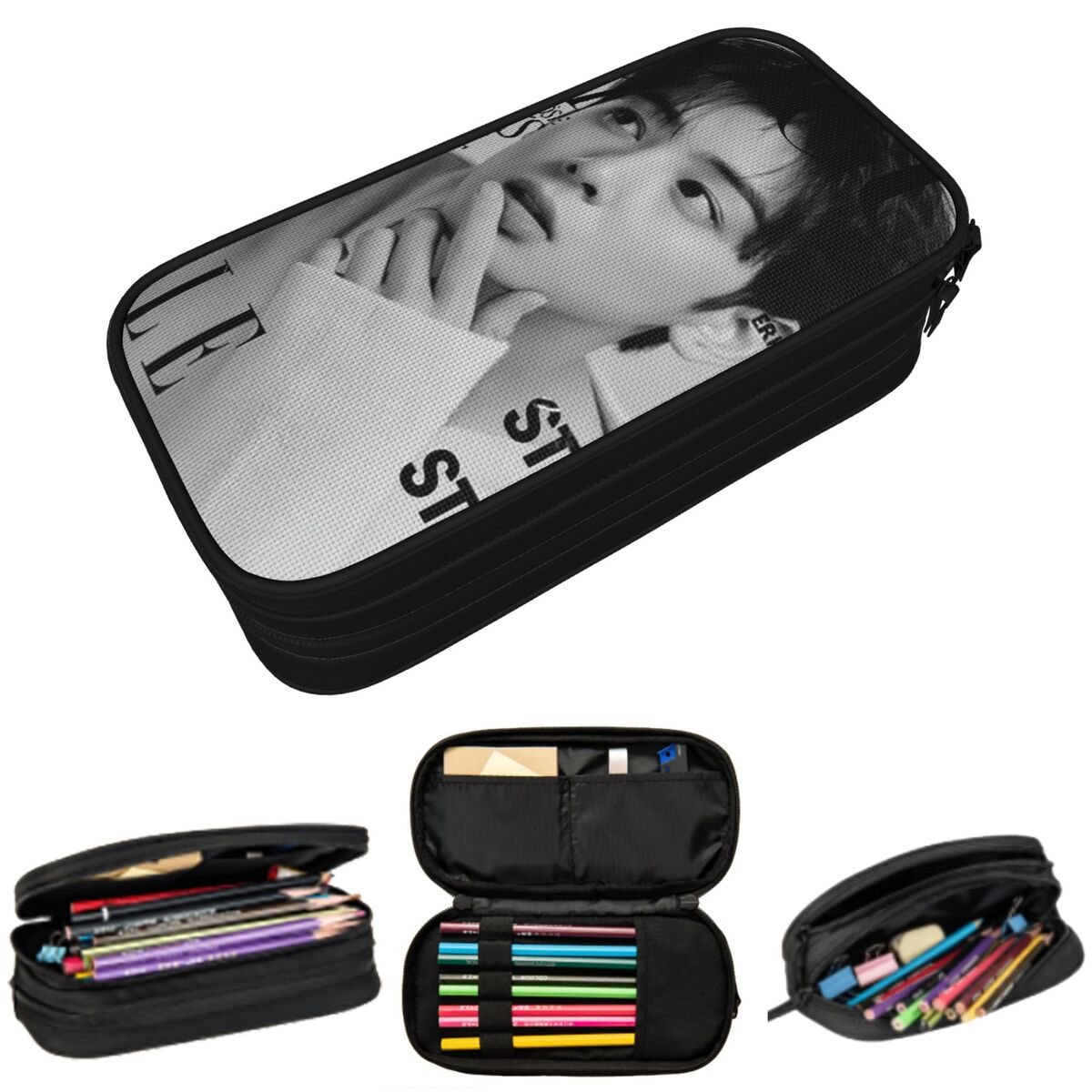 Stationery And Office Supply Chain - Cha EunWoo Kpop Astro Kalem Kutusu