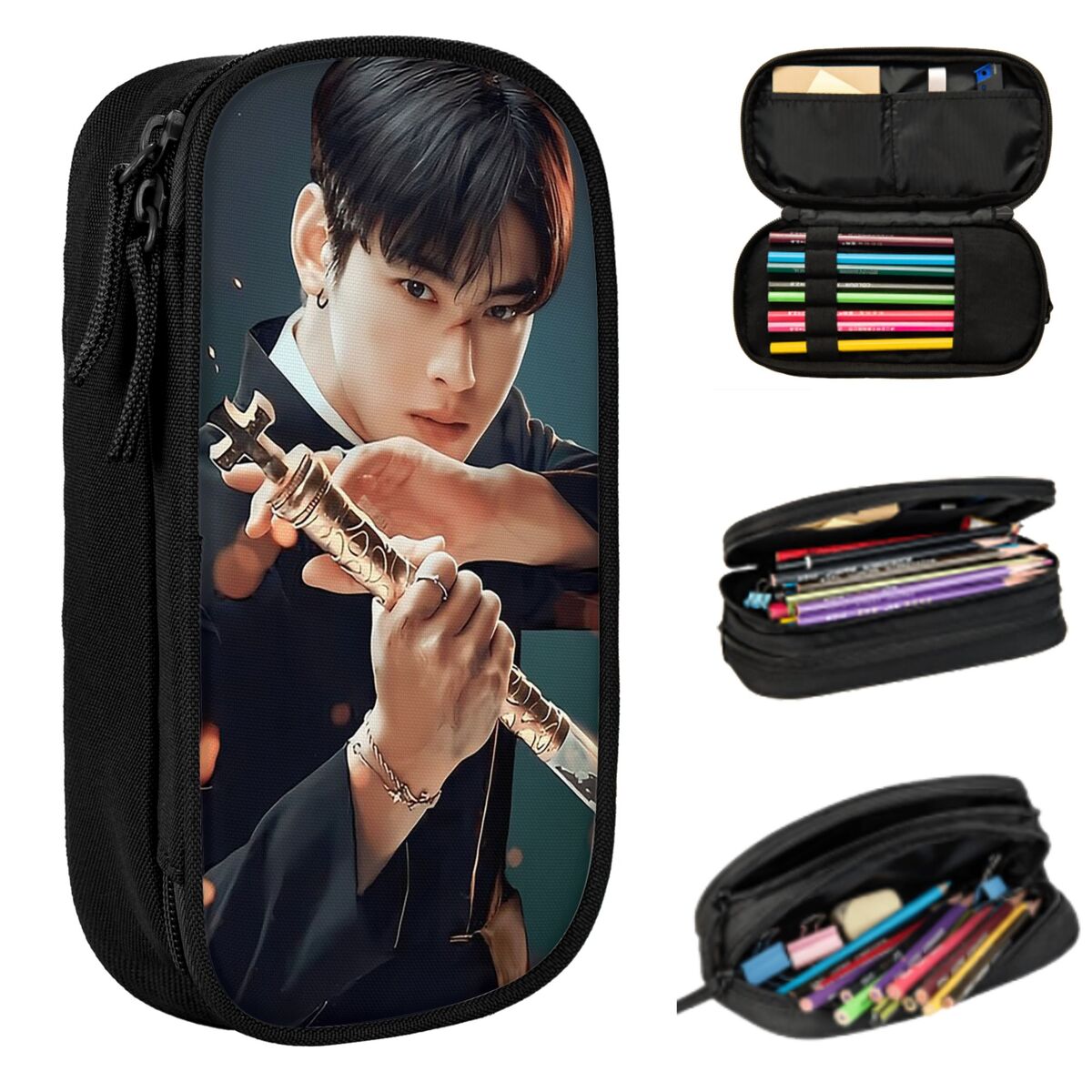 Cha Eunwoo Kalem Kutusu Erkek  - Stationery And Office Supply Chain incelemesi ve fiyatı