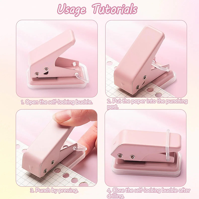 Mini Kawaii 1 Delikli Kağıt De - Office Supply Office Stationery Items incelemesi ve fiyatı