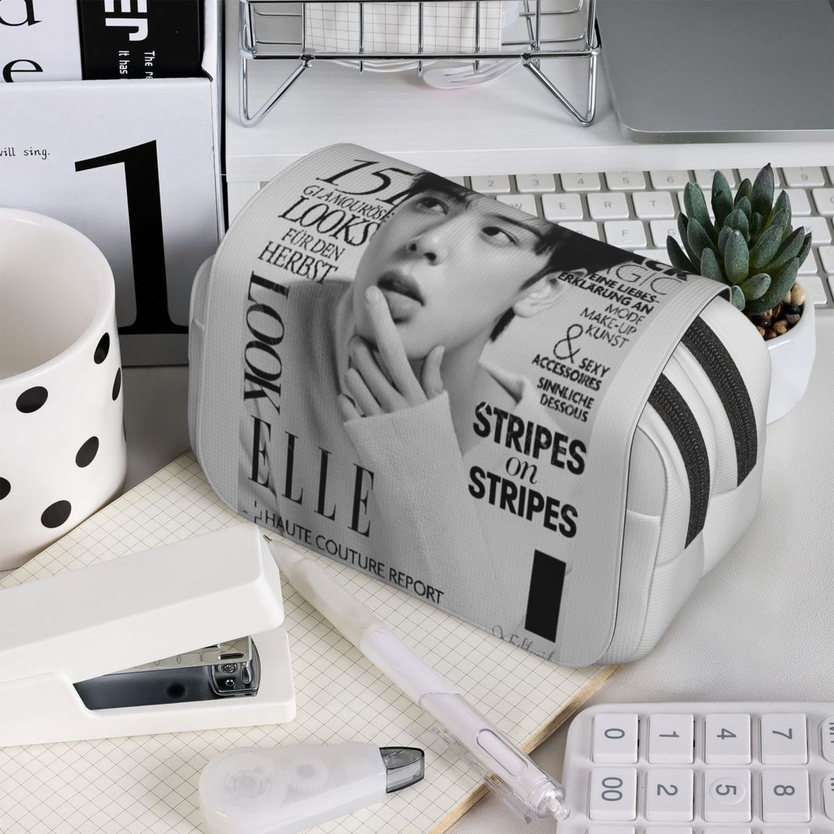 Cha EunWoo Kpop Astro Kalem Ku - Stationery And Office Supply Chain incelemesi ve fiyatı