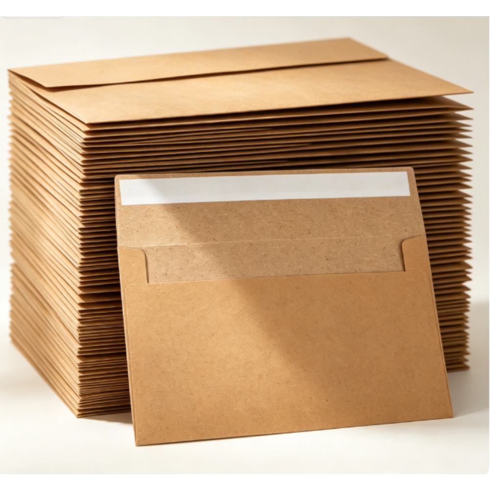 50'li kraft kağıt zarf seti -  - Letter Envelope Kraft incelemesi ve fiyatı
