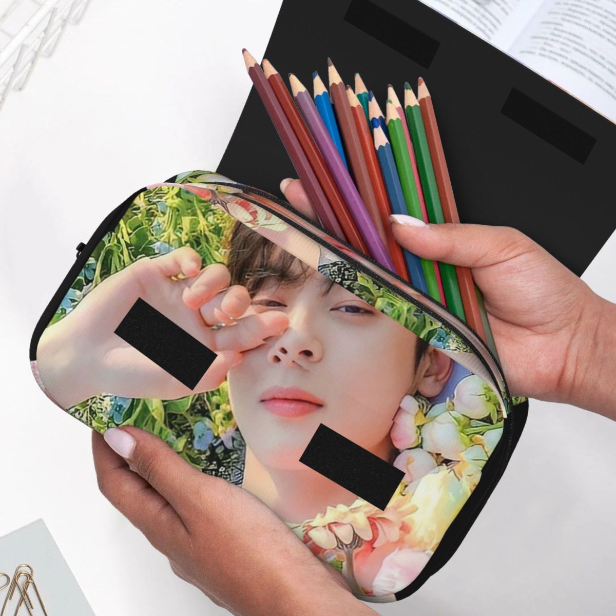 Cha EunWoo Kpop Astro Kalem Ku - Stationery And Office Supply Chain incelemesi ve fiyatı