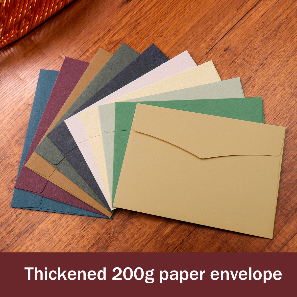 50 adet/grup 23x16.2 cm Zarf Y - Letter Envelope Kraft incelemesi ve fiyatı